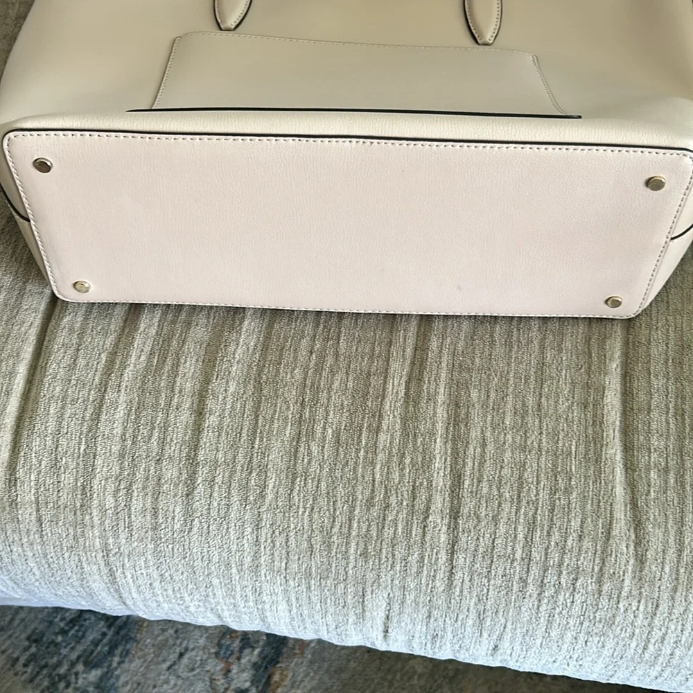 Kate Spade, New York Adele large tote Brixton Baker 10 1/2 x 14 x5 pinkish beige